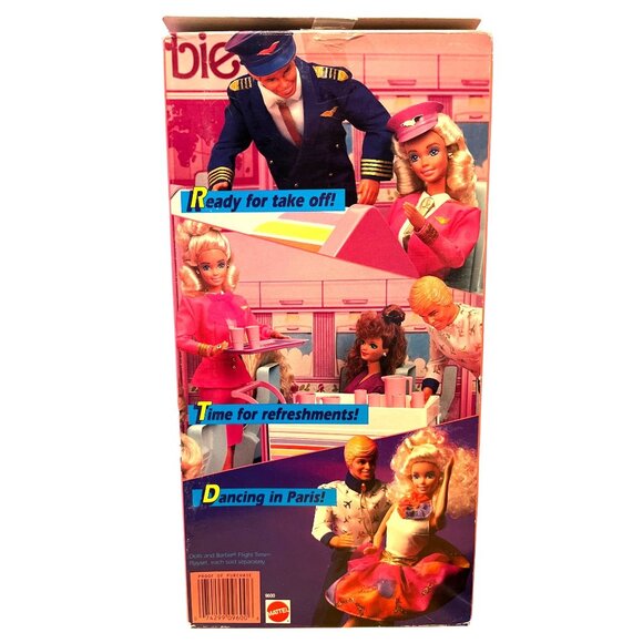 1989 Mattel Flight Time Ken Gift Set #9600 NMIB Pilot Outfit & Accessories - Picture 3 of 6